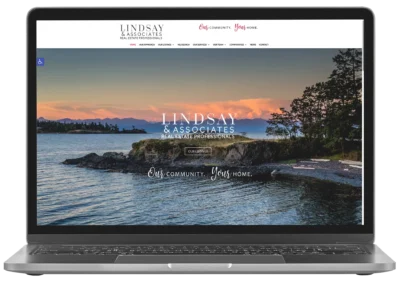 Lindsay and Associates website mockup